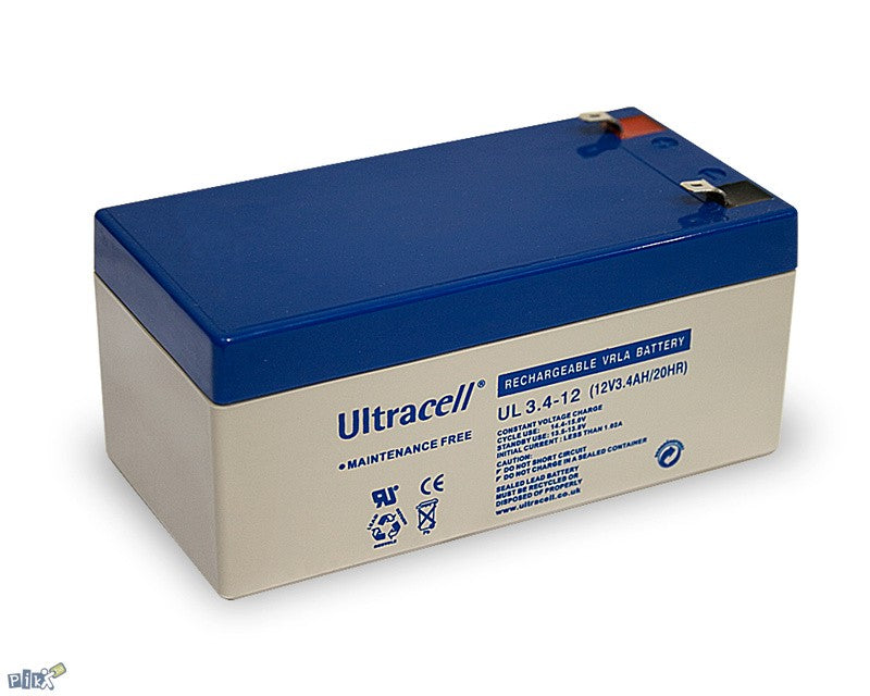Baterija Ultracell UL3.4-12 12V 3.4Ah