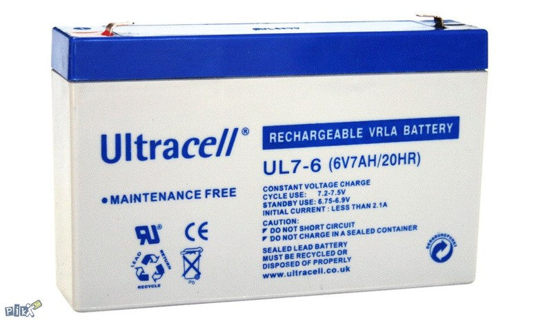 Baterija Ultracell UL7-6 6V 7Ah