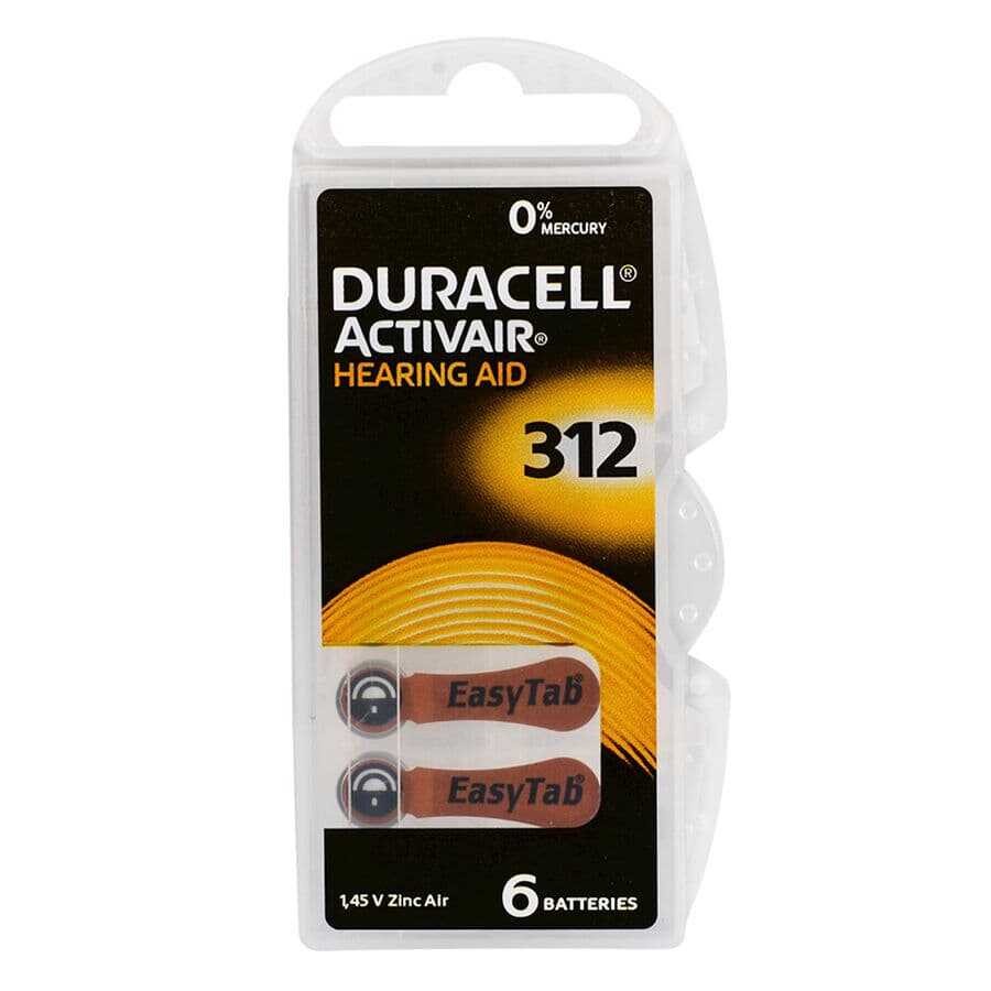 Baterija za slusni aparat 312 Duracell