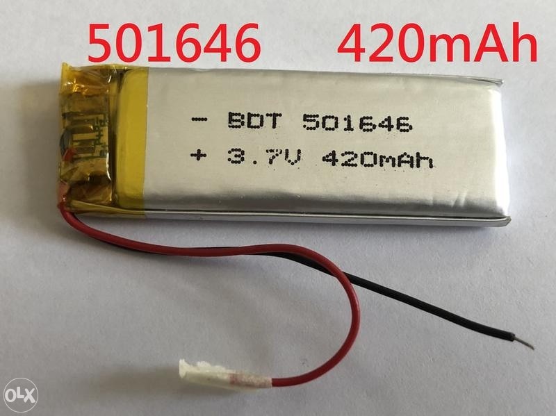 Baterija Li-ion 3.7V 420mAh za bluetooth slusalice MP3