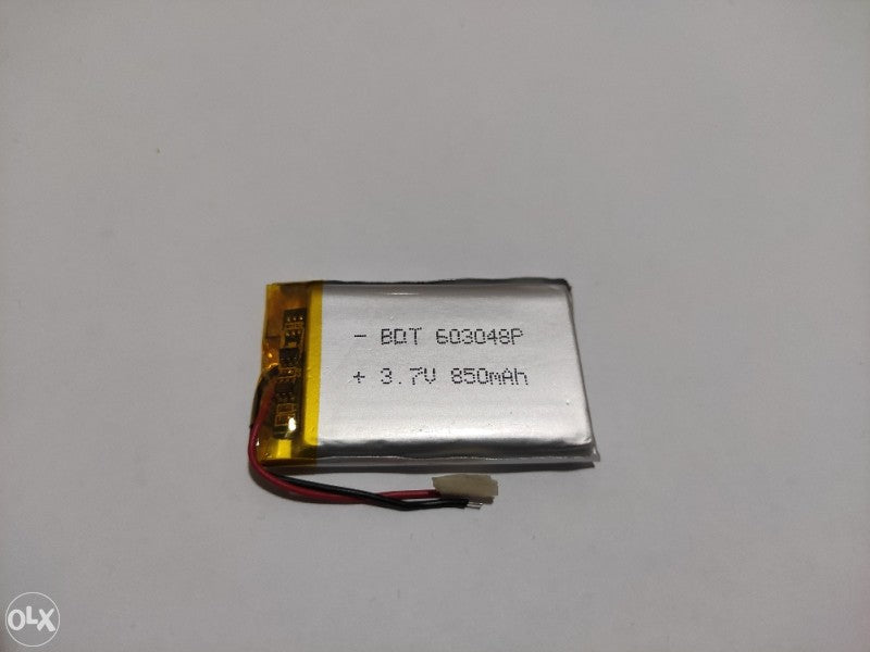 Baterija Li-ion 3.7V 850mAh za MP3 MP4 GPS 603048