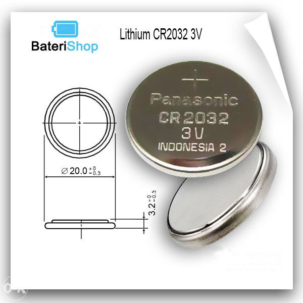 Baterija Litijum CR2032 3V Panasonic