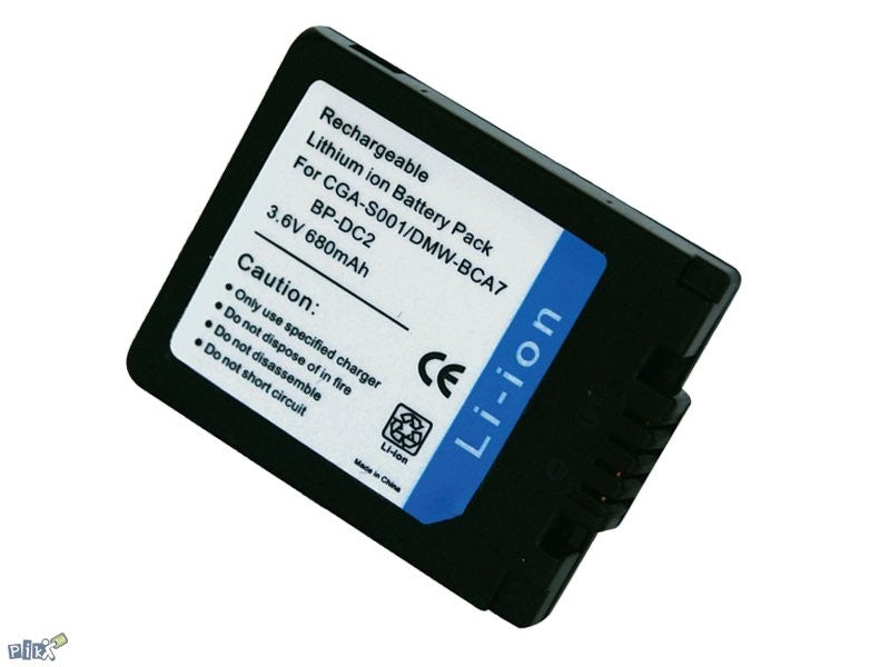 Baterija Panasonic CGA-S001, CGR-S001, DMW-BCA7