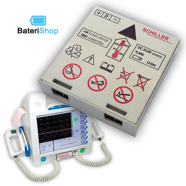 Baterija SHILLER DEFIGARD 5000 defibrilator reparacijaarac