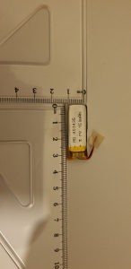 Li-ion baterija 3.7V 150mAh